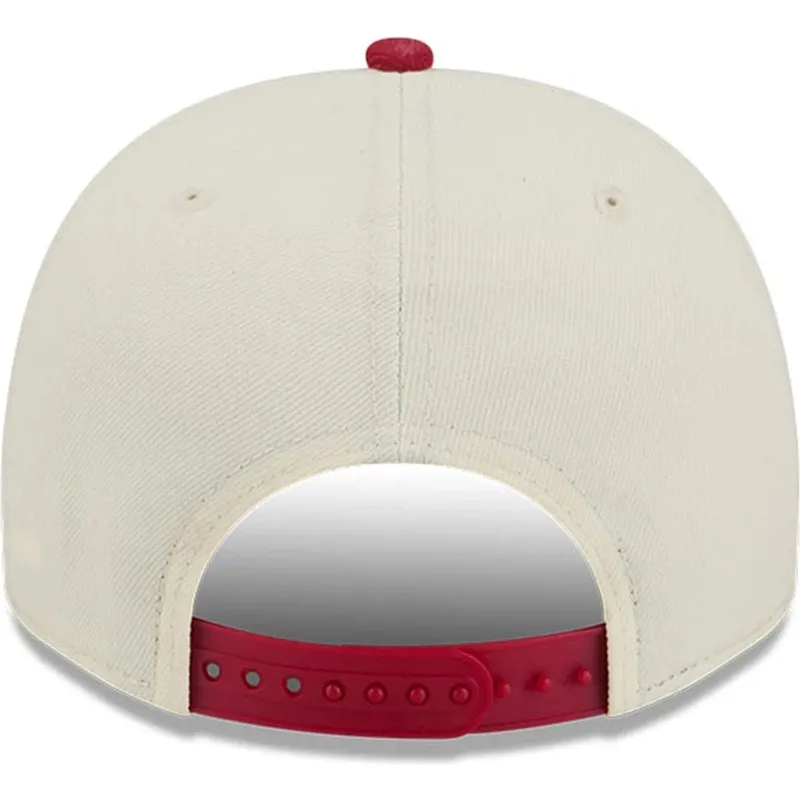 beige-och-rod-bojd-keps-snapback-9fifty-a-frame-precurved-hardwood-classics-denver-nuggets-nba-fran-new-era
