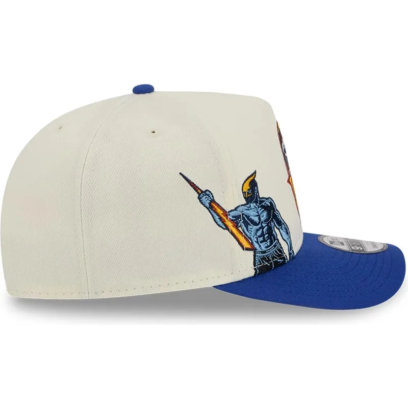 gorra-curva-beige-og-bla-snapback-9fifty-a-frame-precurved-hardwood-classics-fra-golden-state-warriors-nba-fra-new-era