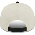 beige-und-schwarze-gebogene-snapback-kappe-9fifty-a-frame-precurved-hardwood-classics-der-milwaukee-bucks-nba-von-new-era