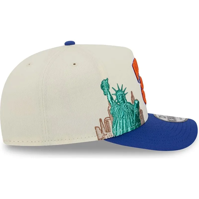 new-era-new-york-knicks-nba-hardwood-classics-9fifty-a-frame-precurved-beige-og-bla-snapback-kasket