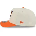 beige-och-orange-bojd-keps-snapback-9fifty-a-frame-precurved-hardwood-classics-av-phoenix-suns-nba-fran-new-era