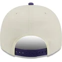 cappello-snapback-beige-e-viola-9fifty-a-frame-precurved-hardwood-classics-utah-jazz-nba-di-new-era