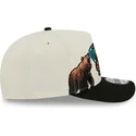 beige-og-sort-snapback-9fifty-a-frame-precurved-hardwood-classics-kasket-fra-vancouver-grizzlies-nba-fra-new-era