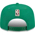 cappello-piatto-verde-snapback-9fifty-a-frame-hardwood-classics-di-boston-celtics-nba-di-new-era