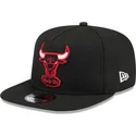 svart-platt-snapback-keps-9fifty-a-frame-hardwood-classics-fran-chicago-bulls-nba-av-new-era