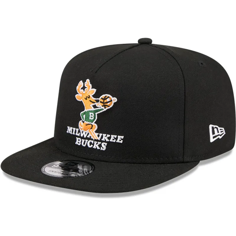schwarze-flache-snapback-kappe-9fifty-a-frame-hardwood-classics-der-milwaukee-bucks-nba-von-new-era