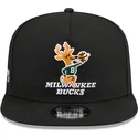 svart-platt-snapbackkeps-9fifty-a-frame-hardwood-classics-milwaukee-bucks-nba-fran-new-era
