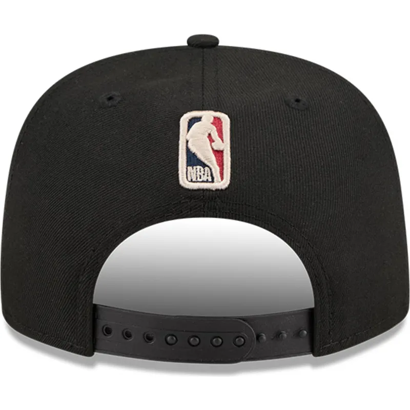 czarna-plaska-czapka-snapback-9fifty-a-frame-hardwood-classics-milwaukee-bucks-nba-new-era