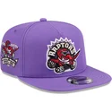 cappello-piatto-viola-snapback-9fifty-a-frame-hardwood-classics-di-toronto-raptors-nba-di-new-era