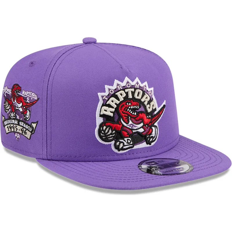 violett-platt-snapbackkeps-9fifty-a-frame-hardwood-classics-toronto-raptors-nba-fran-new-era