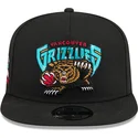 schwarze-snapback-kappe-9fifty-a-frame-hardwood-classics-der-vancouver-grizzlies-nba-von-new-era