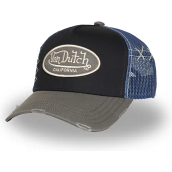 Casquette trucker multicolore USED 08 Von Dutch