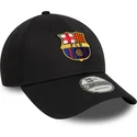 schwarze-verstellbare-curved-cap-von-fc-barcelona-laliga-9forty-core-von-new-era