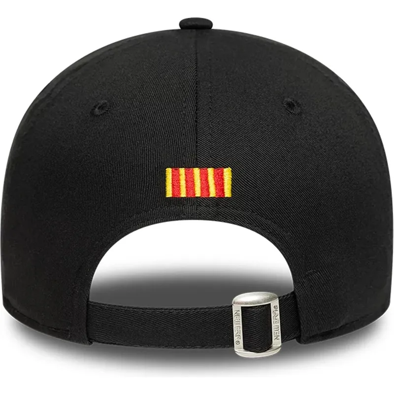 gorra-curva-negra-ajustable-de-fc-barcelona-laliga-9forty-core-de-new-era