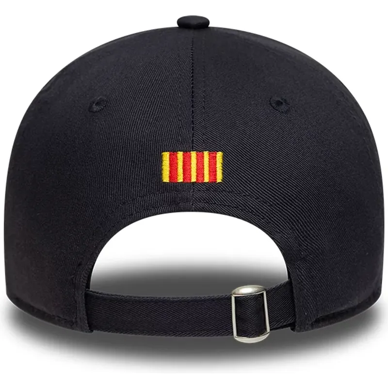 cappellino-curvo-blu-navy-regolabile-fc-barcelona-laliga-9twenty-core-di-new-era