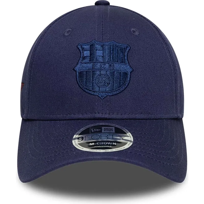 granatowa-zakrzywiona-czapka-z-regulacja-fc-barcelona-laliga-9forty-m-crown-graphic-new-era