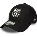 cappellino-curvo-nero-snapback-fc-barcelona-laliga-9forty-m-crown-diamond-era-di-new-era