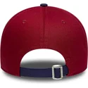 casquette-courbee-rouge-et-bleue-ajustable-fc-barcelona-laliga-9forty-contrast-new-era