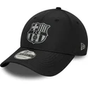 cappellino-curvo-nero-regolabile-fc-barcelona-laliga-9forty-reflective-di-new-era