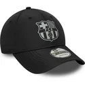 cappellino-curvo-nero-regolabile-del-fc-barcelona-laliga-9forty-reflective-di-new-era