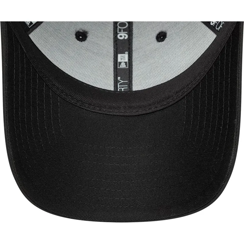 cappellino-curvo-nero-regolabile-fc-barcelona-laliga-9forty-reflective-di-new-era