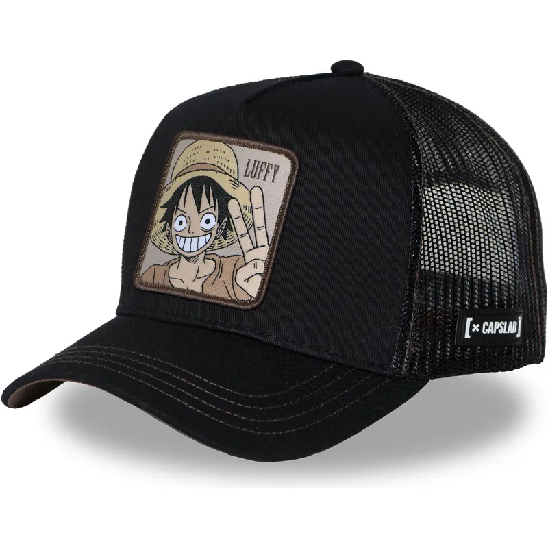 schwarze-trucker-cap-monkey-d-luffy-op2-wan3-one-piece-von-capslab