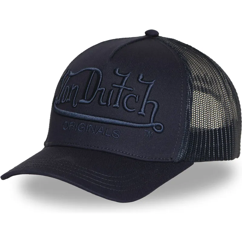 cappellino-trucker-blu-marino-emb01-di-von-dutch
