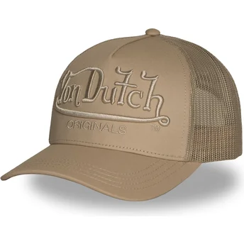 Von Dutch Brun Truckerkeps EMB02