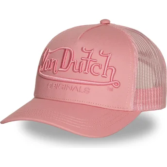 Von Dutch lyserød trucker kasket EMB05