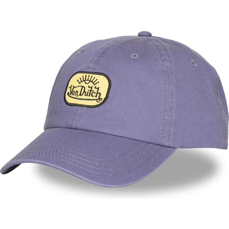 gorra-curva-violeta-ajustable-log10-de-von-dutch