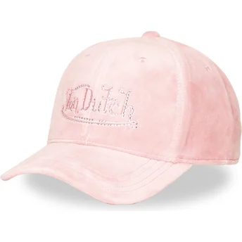 Cappellino rosa con visiera curva regolabile VEL P CB di Von Dutch