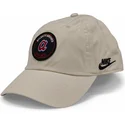 bojd-beige-justerbar-keps-club-unstructured-organic-cotton-fran-atlanta-braves-mlb-av-nike