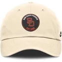 beige-verstellbare-curved-cap-club-unstructured-organic-cotton-der-san-diego-padres-mlb-von-nike