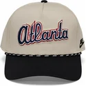 cappellino-snapback-con-visiera-curva-beige-e-nera-rise-structured-degli-atlanta-braves-mlb-di-nike