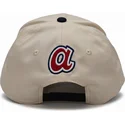 casquette-courbee-beige-et-noire-snapback-rise-structured-atlanta-braves-mlb-nike