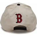 buet-beige-og-sort-snapback-kasket-rise-structured-fra-boston-red-sox-mlb-fra-nike