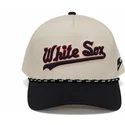 czapka-z-daszkiem-bezowo-czarna-snapback-rise-structured-chicago-white-sox-mlb-nike