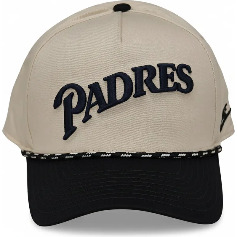 cappellino-snapback-beige-e-nero-con-visiera-curva-rise-structured-dei-san-diego-padres-mlb-di-nike