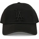 cappellino-curvo-nero-regolabile-con-logo-nero-los-angeles-dodgers-ballpark-di-american-needle