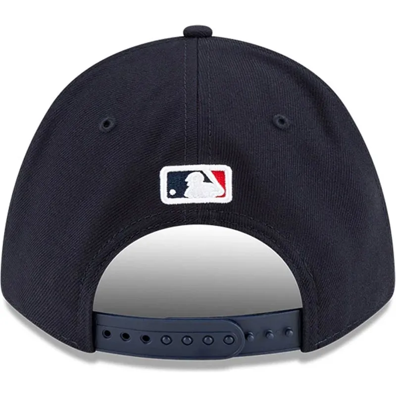 marinebla-kurvet-snapback-kasket-9forty-m-crown-player-replica-fra-boston-red-sox-mlb-fra-new-era