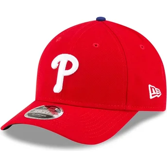 Czerwona czapka z daszkiem snapback 9FORTY M-Crown Player Replica Philadelphia Phillies MLB New Era