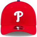 rod-kurvet-snapback-kasket-9forty-m-crown-player-replica-fra-philadelphia-phillies-mlb-fra-new-era