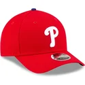 cappellino-visiera-curva-rosso-snapback-9forty-m-crown-player-replica-di-philadelphia-phillies-mlb-di-new-era