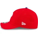 casquette-courbee-rouge-snapback-9forty-m-crown-player-replica-philadelphia-phillies-mlb-new-era