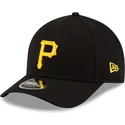 sort-curved-snapback-kasket-9forty-m-crown-player-replica-fra-pittsburgh-pirates-mlb-fra-new-era
