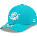 casquette-courbee-bleue-snapback-9forty-m-crown-team-miami-dolphins-nfl-new-era