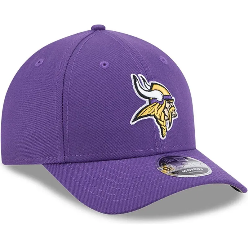 cappellino-curvo-viola-snapback-9forty-m-crown-team-dei-minnesota-vikings-nfl-di-new-era