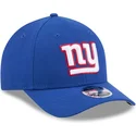 blaue-gebogene-snapback-kappe-9forty-m-crown-team-der-new-york-giants-nfl-von-new-era