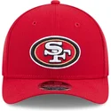 new-era-curved-brim-9forty-m-crown-team-san-francisco-49ers-nfl-red-snapback-cap