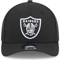 cappellino-curvo-nero-snapback-9forty-m-crown-team-dei-las-vegas-raiders-nfl-di-new-era